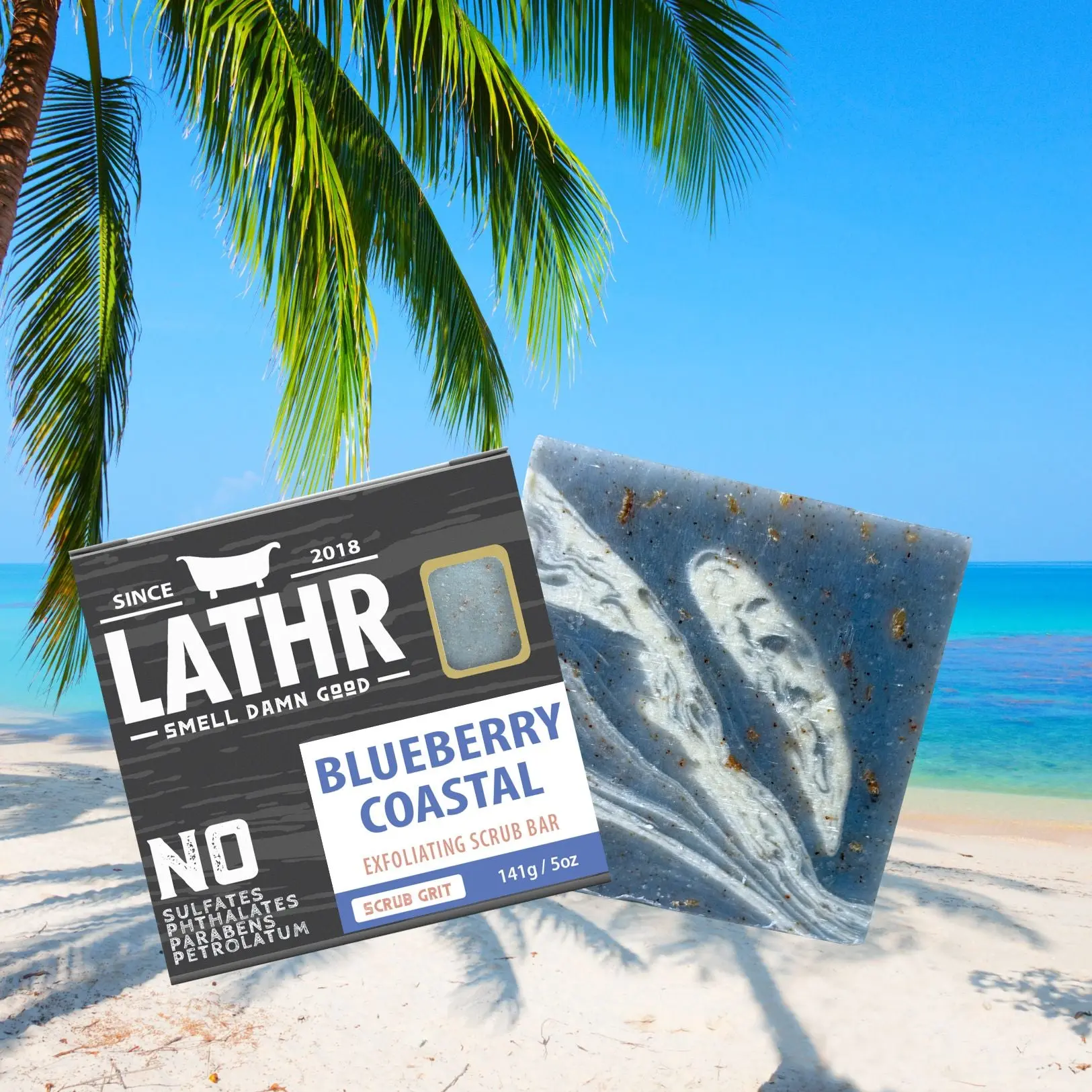 Blueberry Coastal Soap Bar - Image 3
